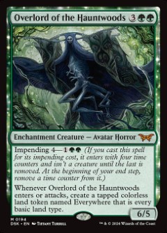 Overlord of the Hauntwoods Duskmourn- House of Horror